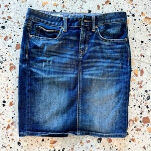 GAP Blue Denim Skirt